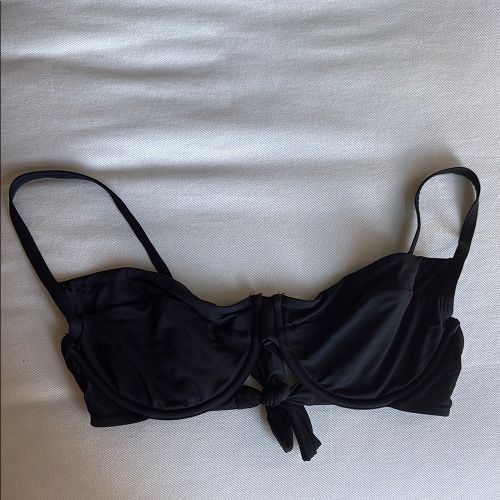MONDAY SWIMWEAR MAUI TOP IN BLACK - Picture 2 of 4